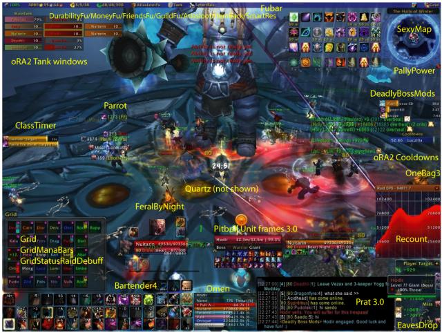 Nuitarin's current interface